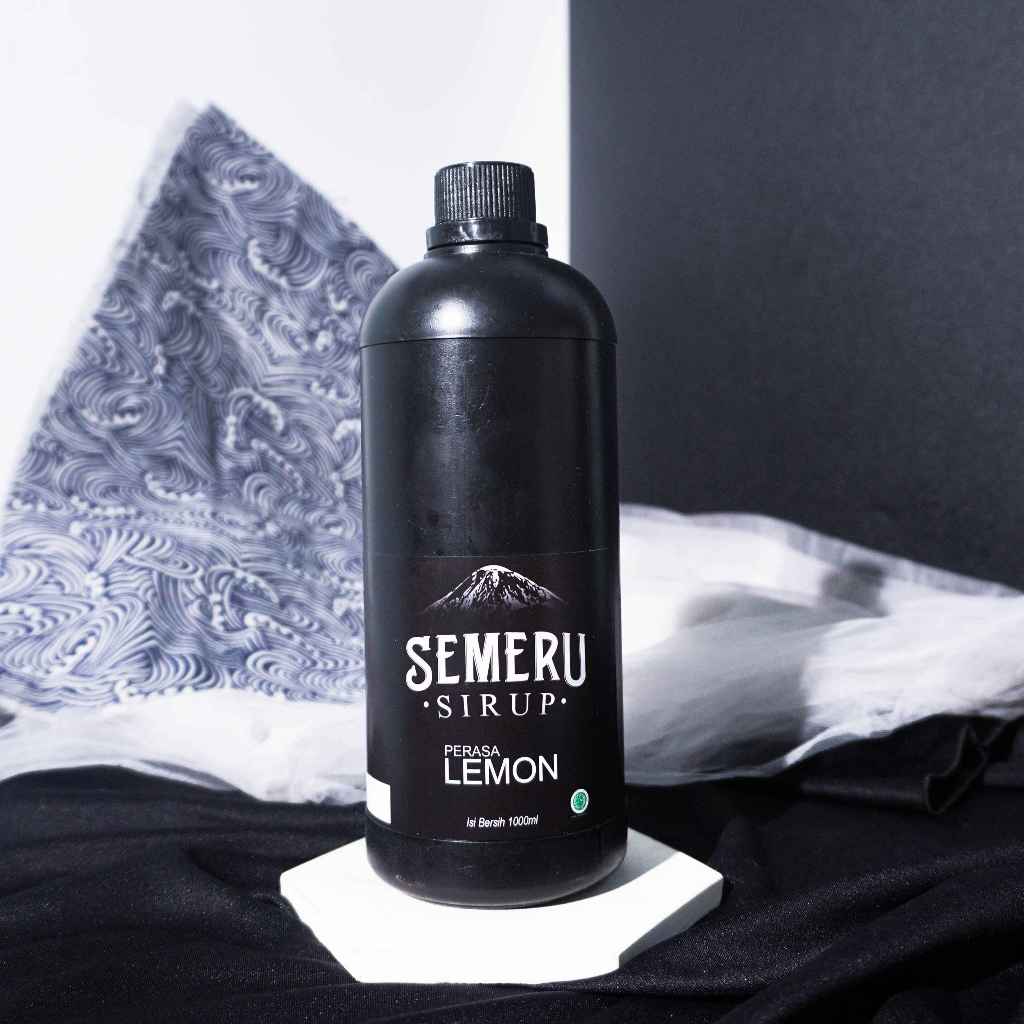 

Semeru Sirup - Syrup Lemon 1000ml - Sirup Minuman Rasa Lemon