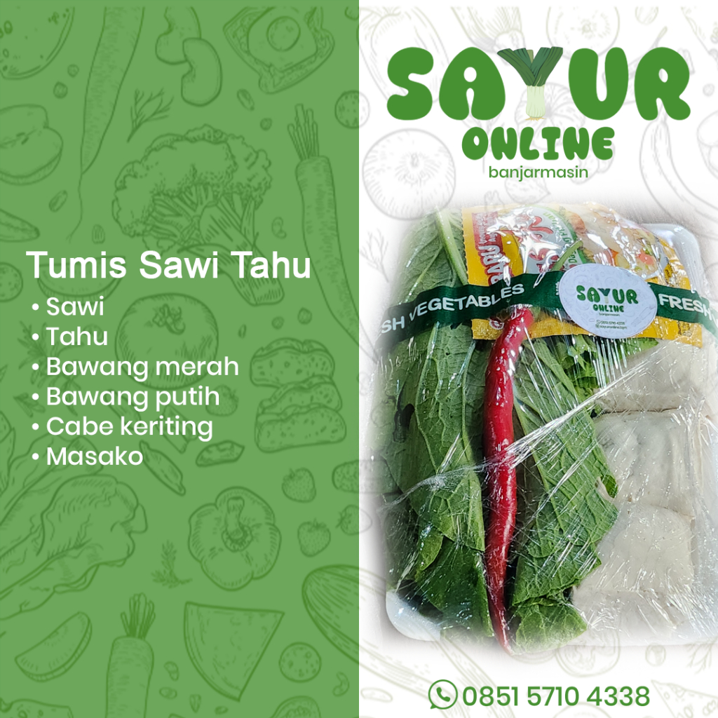 

Sayur tumis sawi / Tumis sawi Pack / sayur serba 10 ribuan