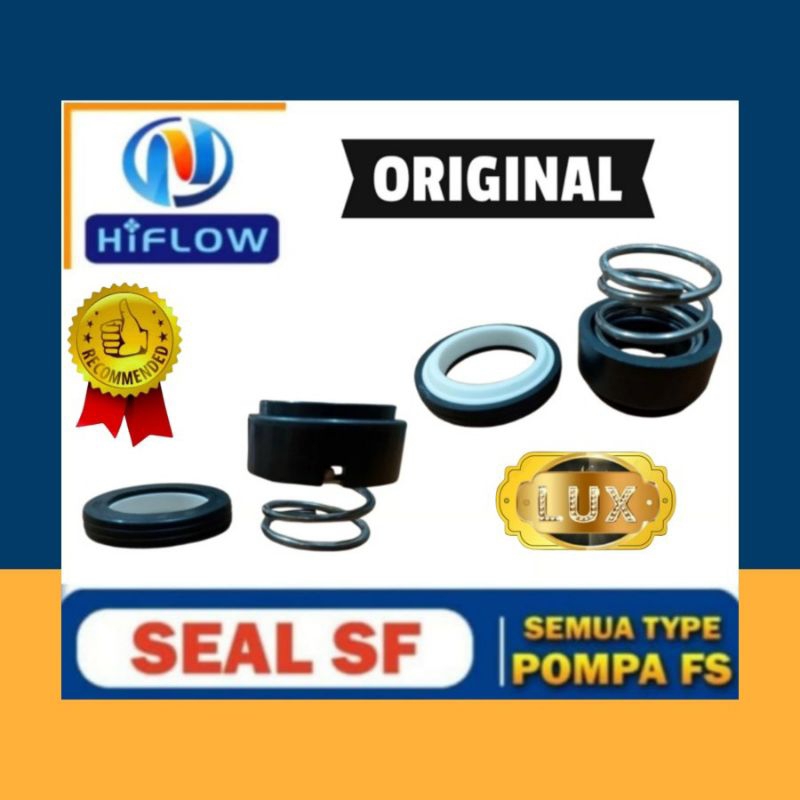 Spare part Sil pompa cairan kimia asam 32FS-12 Mechanical seal karet Hiflow 40FS chemical 40fs20z fs