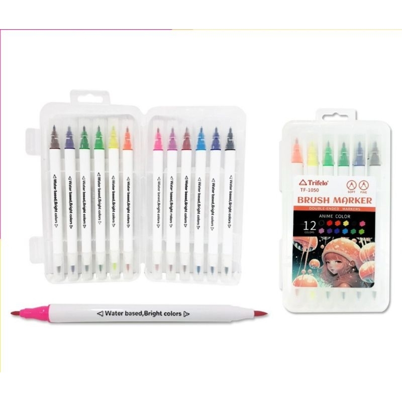 

COD BRUSH MARKER PEN TRIFELO 12 WARNA