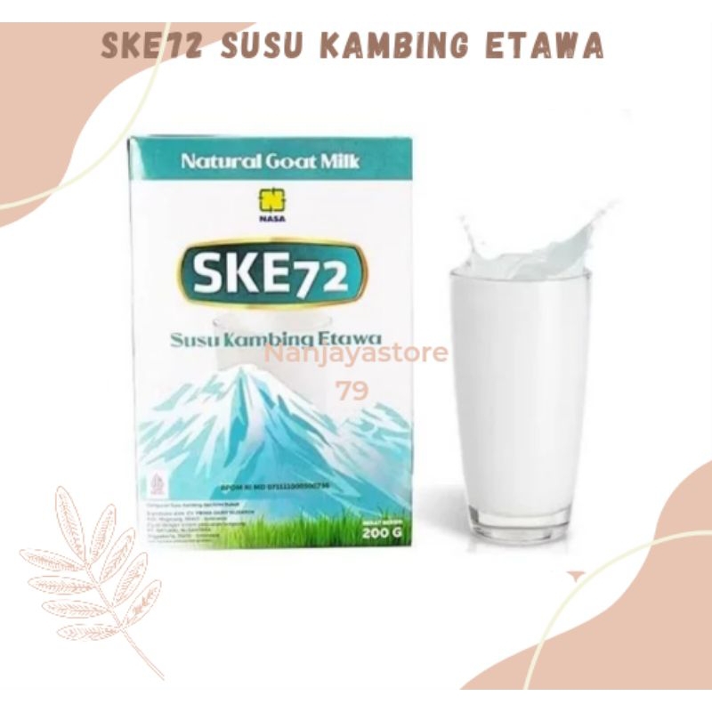 

Susu Kambing Etawa Serbuk SKE 72 Natural Goat Milk NASA Original