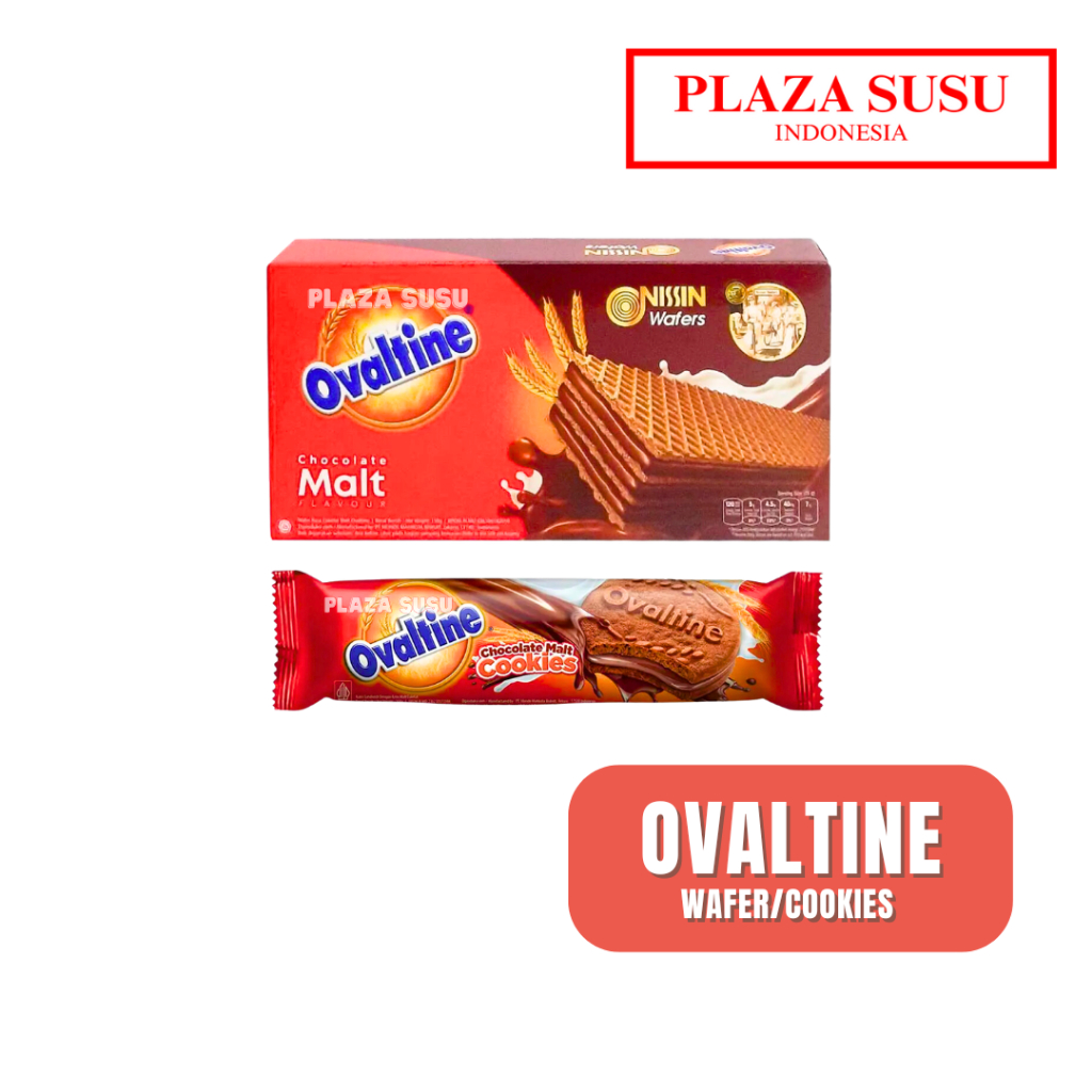 

CAMILAN COKLAT OVALTINE WAFER BISCUIT OVALTINE COOKIES SANDWICH COKELAT