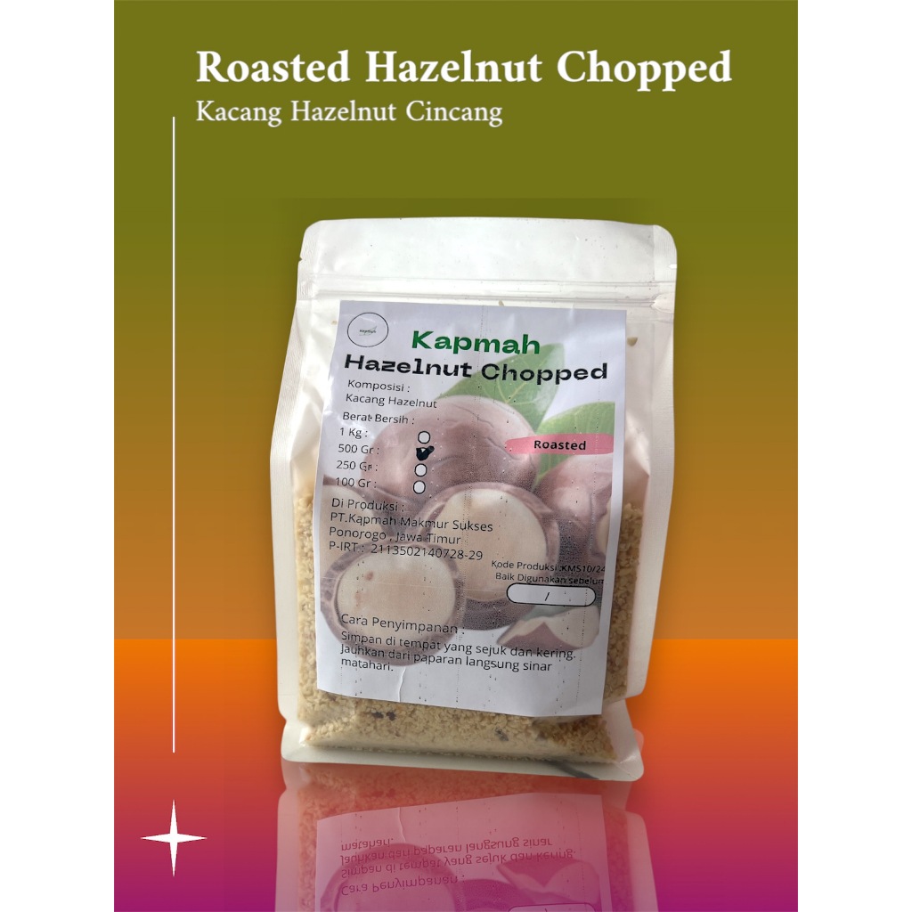 

Chopped Roasted Hazelnut Original 500Gram