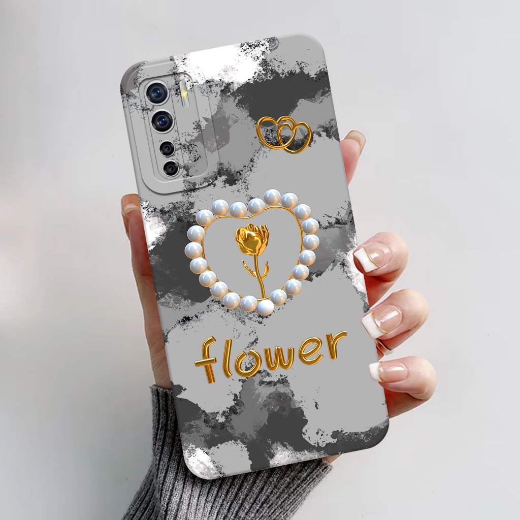 Case Oppo Reno 3 - Softcase Oppo Reno 3 Motif Lovely - Case Pro Camera - Case Hp Oppo Reno 3 - Casin