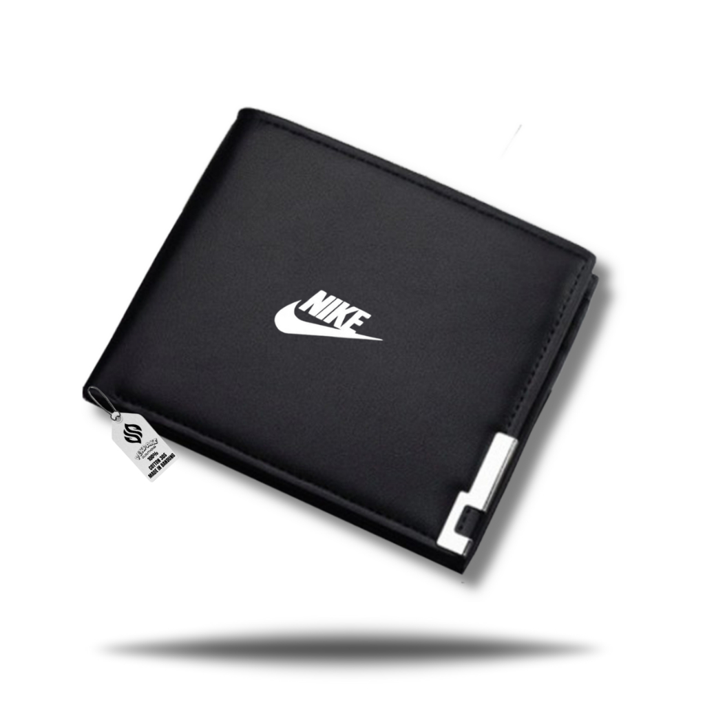PROMO TERBARU Dompet Pria Lipat LOGO NIKE  Dompet Kulit Men Fashion Letter Wallet LOGO NIKE  KEREN D