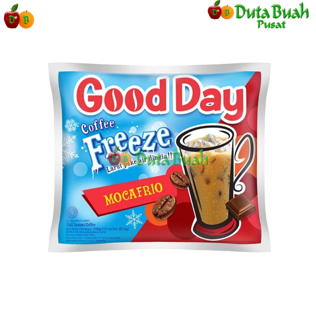 

Duta Buah Good Day Freeze Mocafrio 1 Renteng (10 x 30 gr)