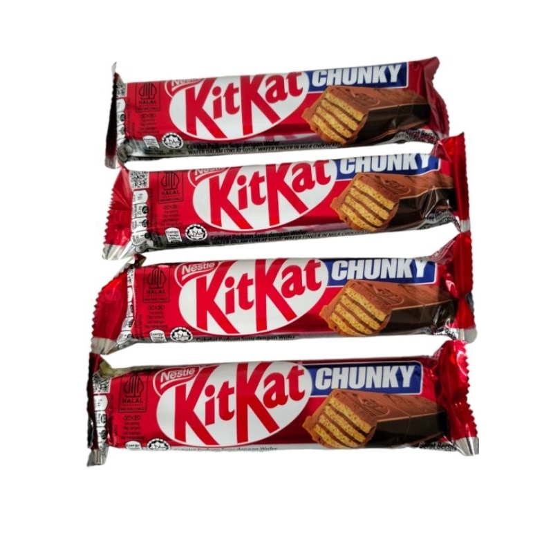 

KITKAT CHUNKY 38G ISI 4PCS ,KIT KAT CHUNKY 38G