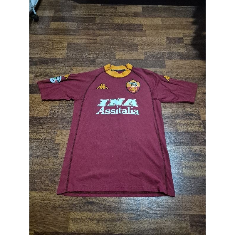 Jersey AS Roma Home 2000/2001 Original Batistuta #18 - Size S