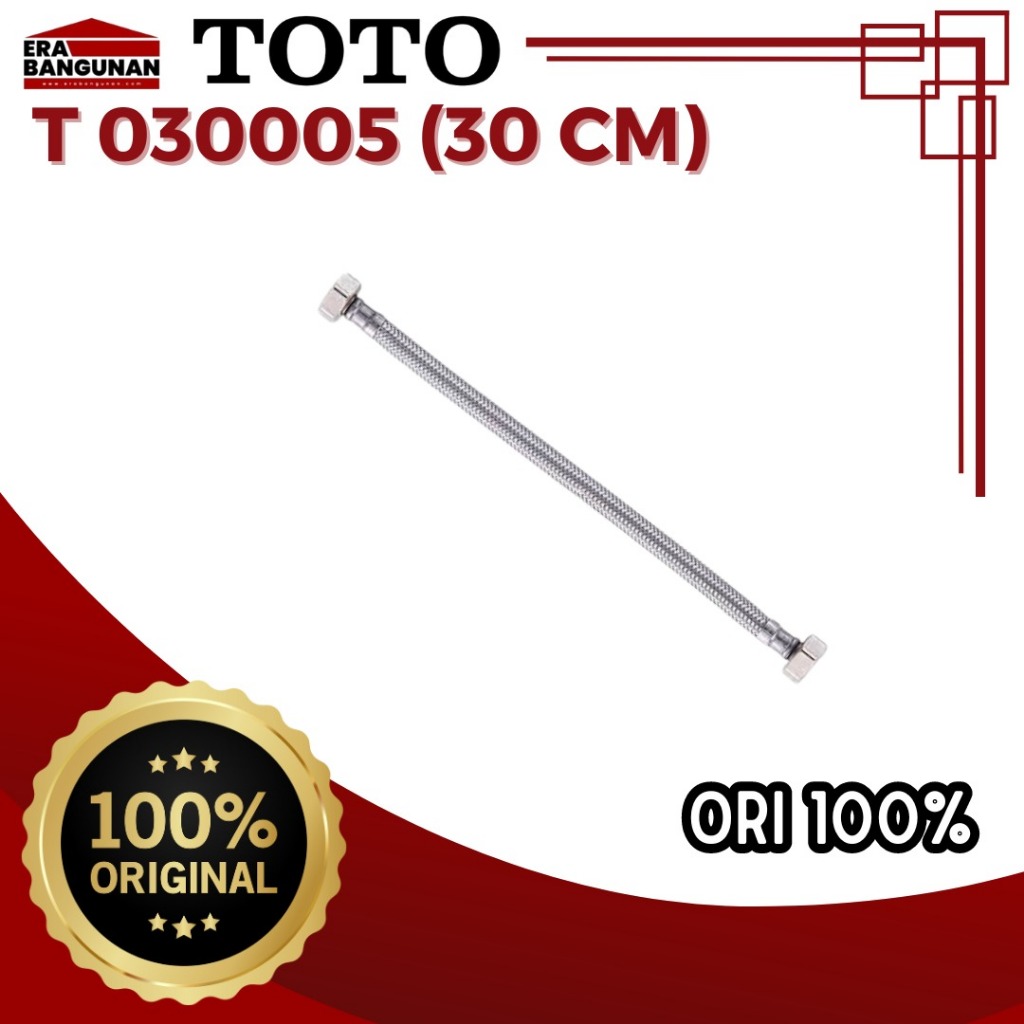 Flexible TOTO T030005 Heavy Duty Flexible Hose 50 CM