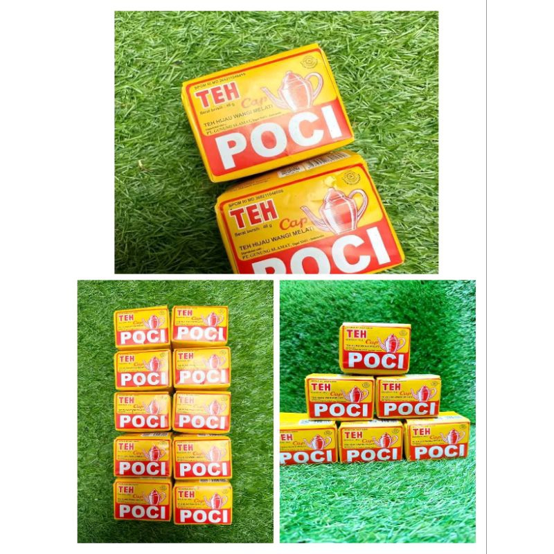 

Teh Tubruk Cap Poci Kuning 1pak (10pcs x 40gram)Teh Khas Jawa/Teh Solo