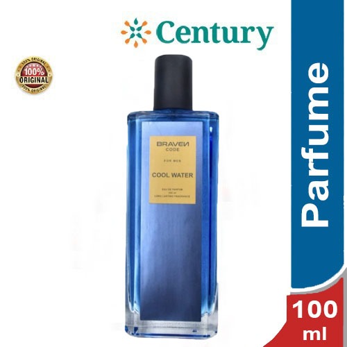 BRAVEN CODE FOR MEN EAU DE PARFUM 100 ML - COOL WATER / PARFUM / WANGI