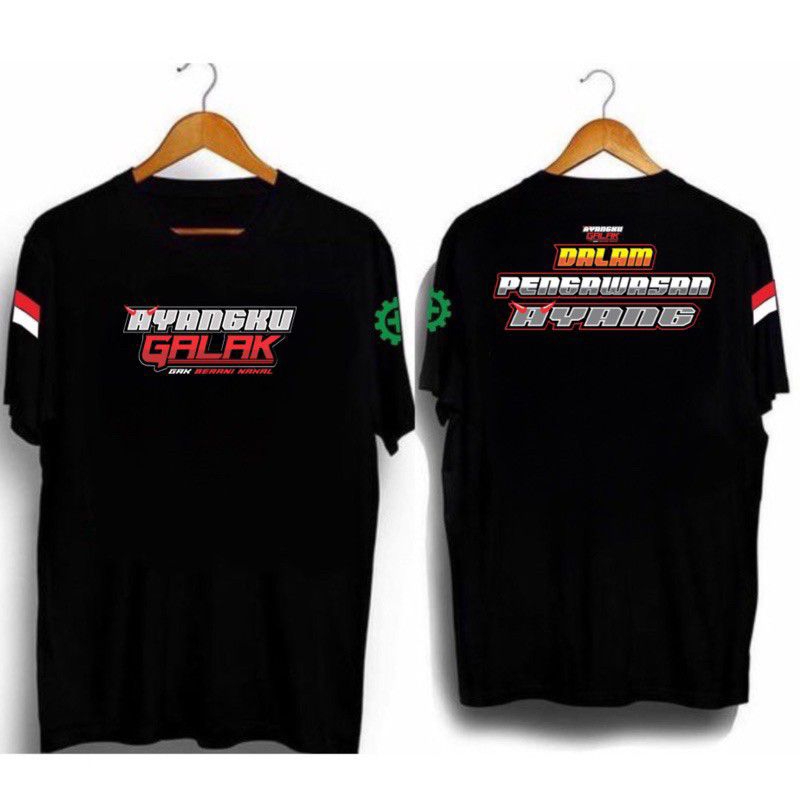 Kaos Ayangku Galak /Baju T-shirt Distro Ayangku Galak Dalam Pengawasan Ayang