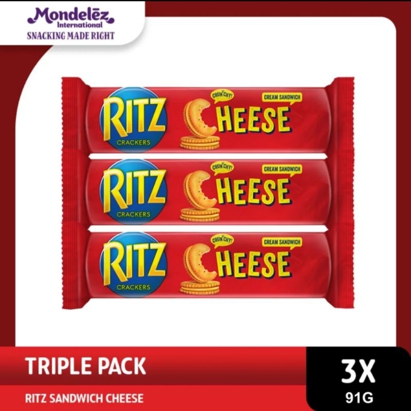 

RITZ CHEESE 3 X 91Gr
