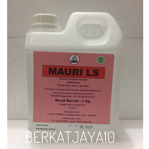 

FG2 Mauri LS Pelembut Cake Bolu Softener 1 kg