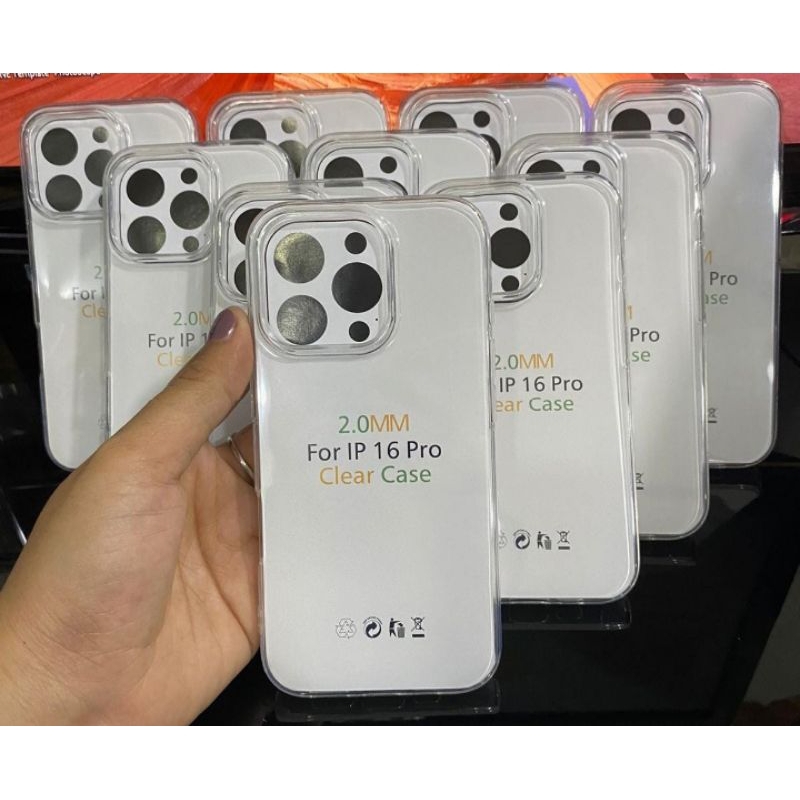 Case Iphone 16 Iphone 16 Pro Iphone 16 Pro Max Case Clear HD Premium Original