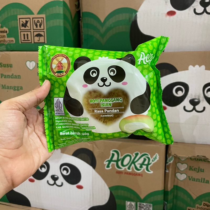 AOKA PANDA/AOKA ROTI PANGGANG/AOKA ROPANG/ROTI AOKA ISI 60