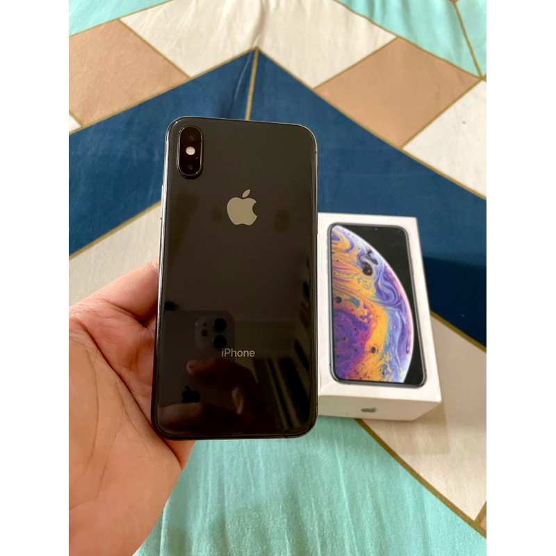 iPhone XS 64 GB Fullset imei permanen.