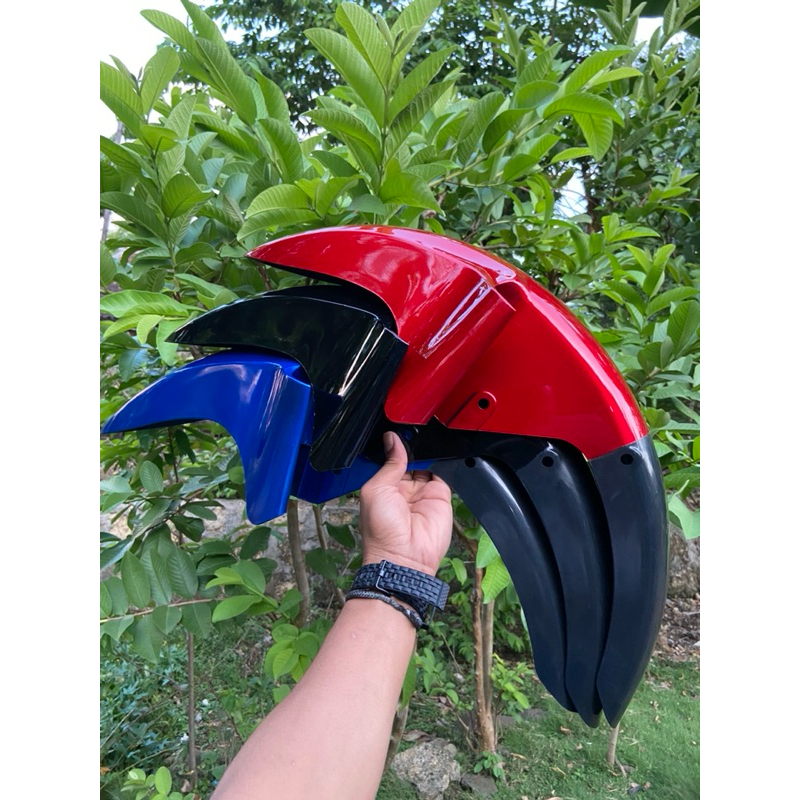 Slebor spakbor Leo kawasaki Leo ABS tebal spakbor depan kawasaki Leo bahan ABS tebal