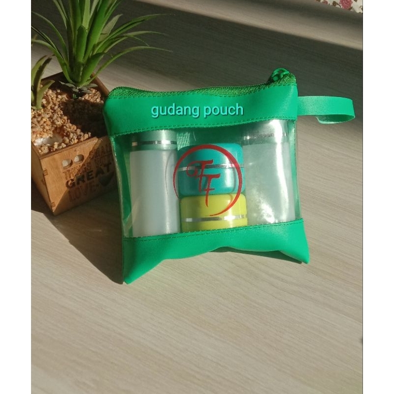 Tas Pouch Dompet  Skincare Kosmetik Souvenir, SABLON Min 100 pcs