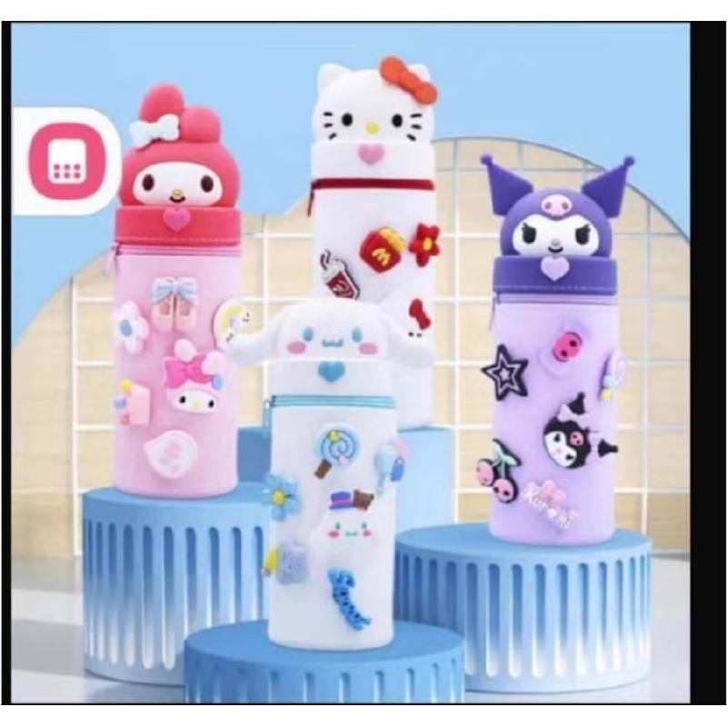 

KOTAK PENSIL SILICON/PENCIL CASE MOTIF LUCU