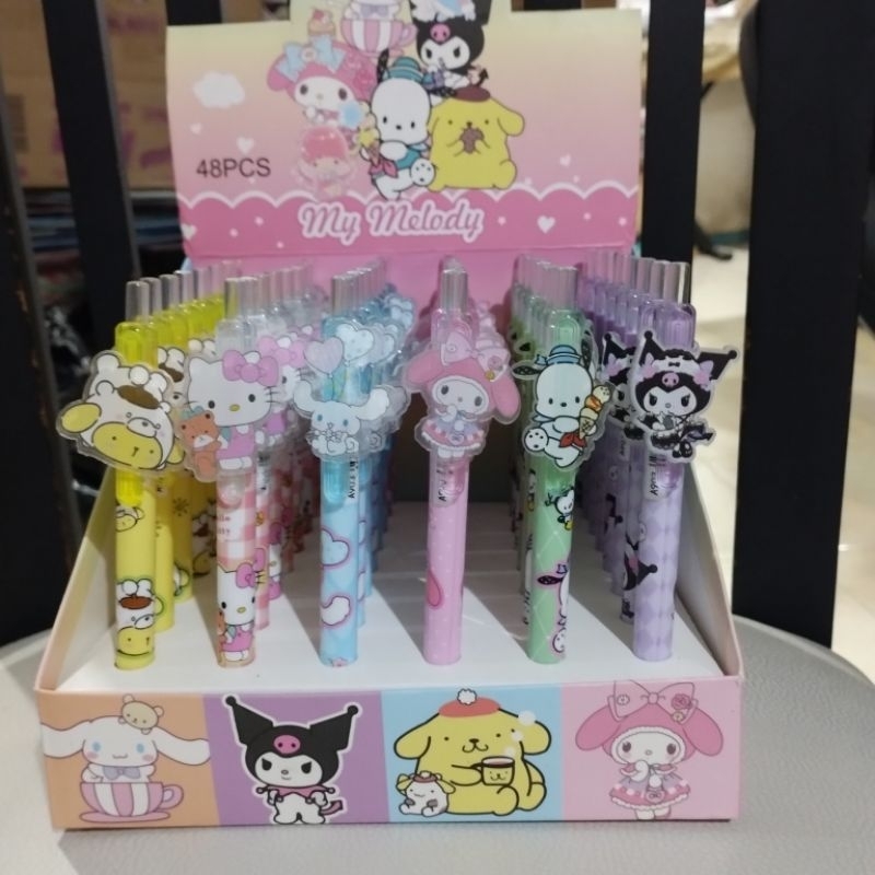

pena /pulpen acrylic sanrio