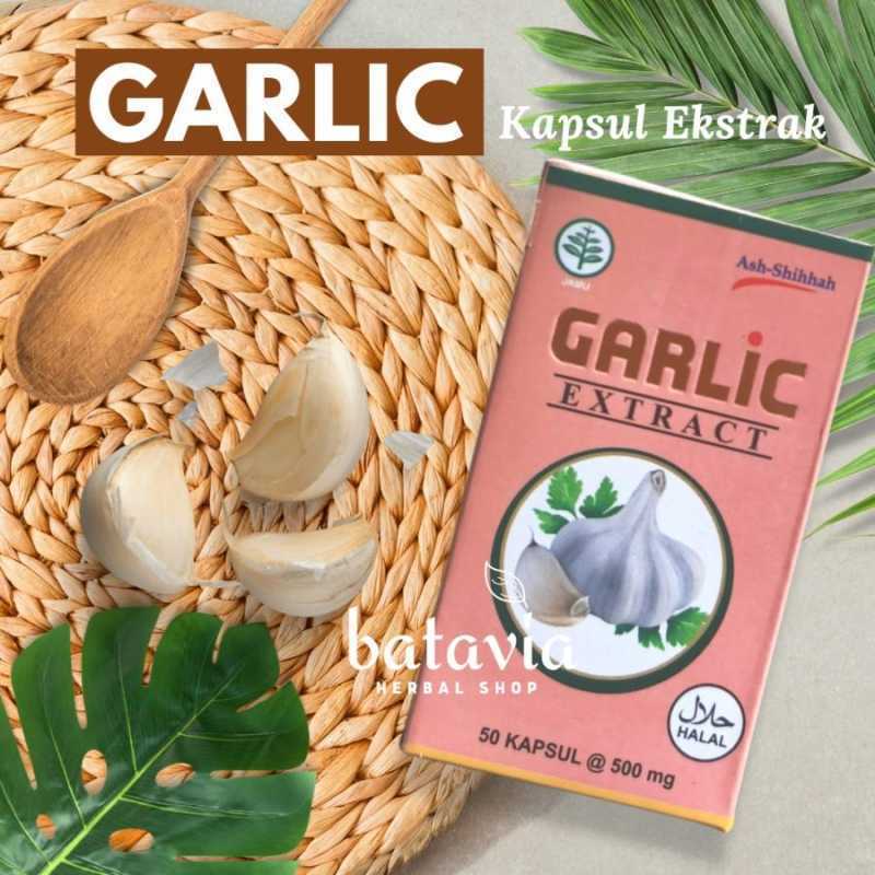 Kapsul GARLIC assihah 50 kapsul | garlic kapsul / bawang putih / bawang putih kapsul