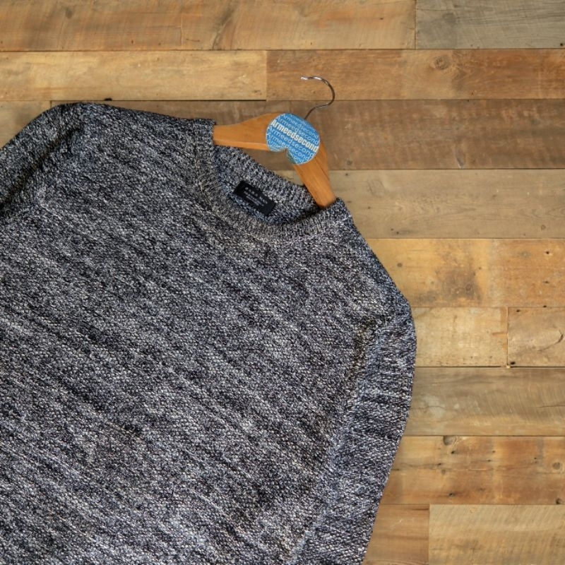 SWEATER RAJUT ZARA MAN KNITWEAR PRIA WANITA VINTAGE SWEATER SCOND