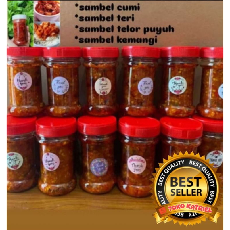 

SAMBEL CUMI PETAI TERI TONGKOL JENGKOL TAUCO 100% HALAL