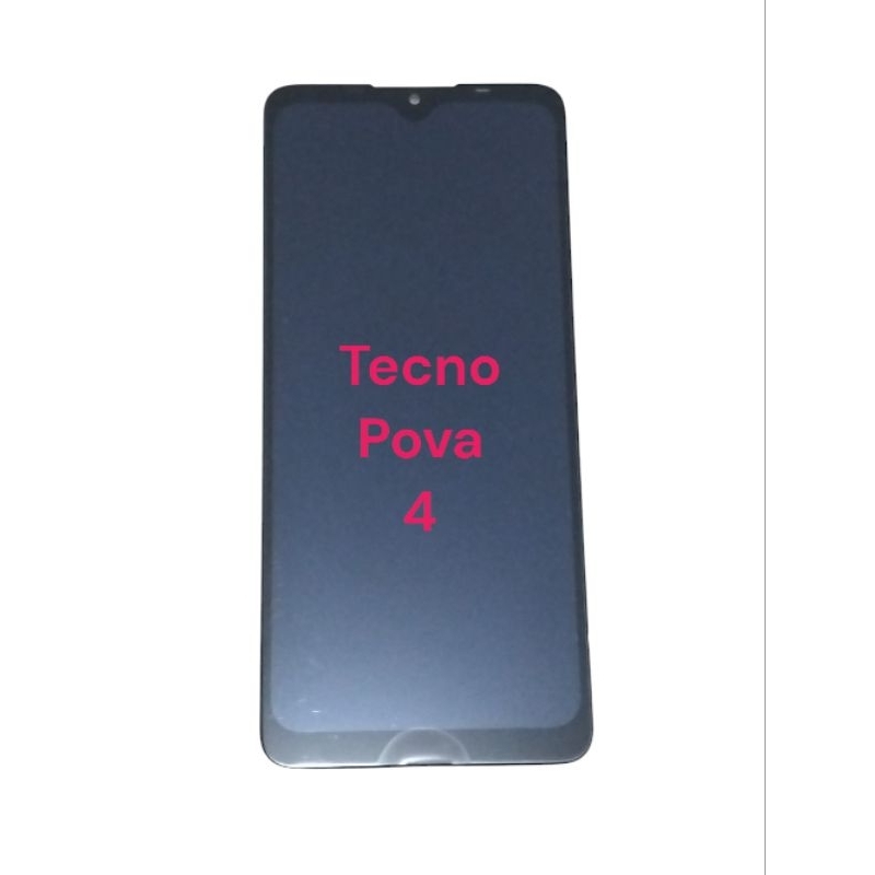 LCD TOUCHSCREEN TECNO POVA 4 FULLSET BERGARANSI