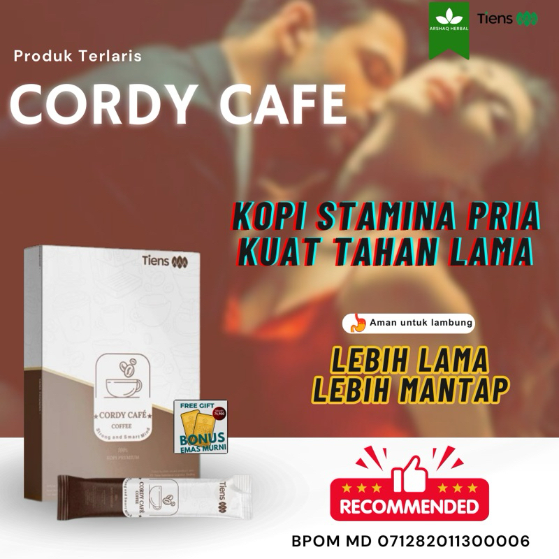 

[TERLARIS] CORDY CAFE Tiens Kopi Stamina Pria Tahan Lama Minuman Penambah Stamina Obat Kuat Cordyceps Original 100% Aman Buat Lambung