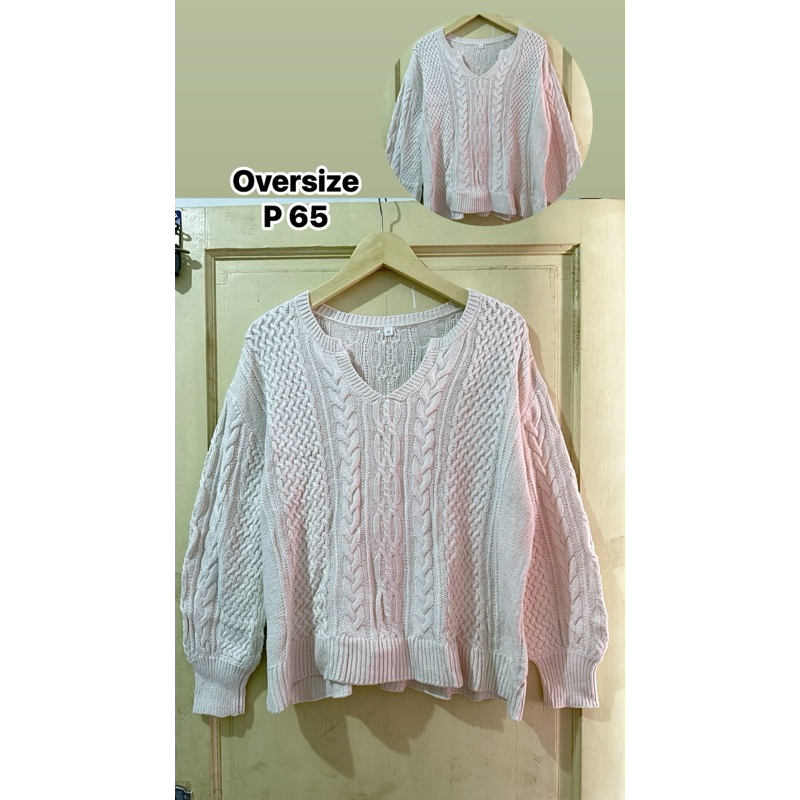Rajut kepang cardigan crewneck dress knitwear premium Branded part 9