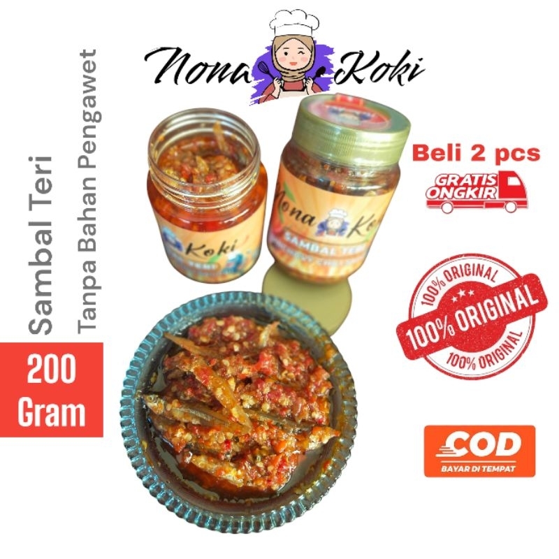 

SAMBAL IKAN TERI 200 GRAM || MAKANAN