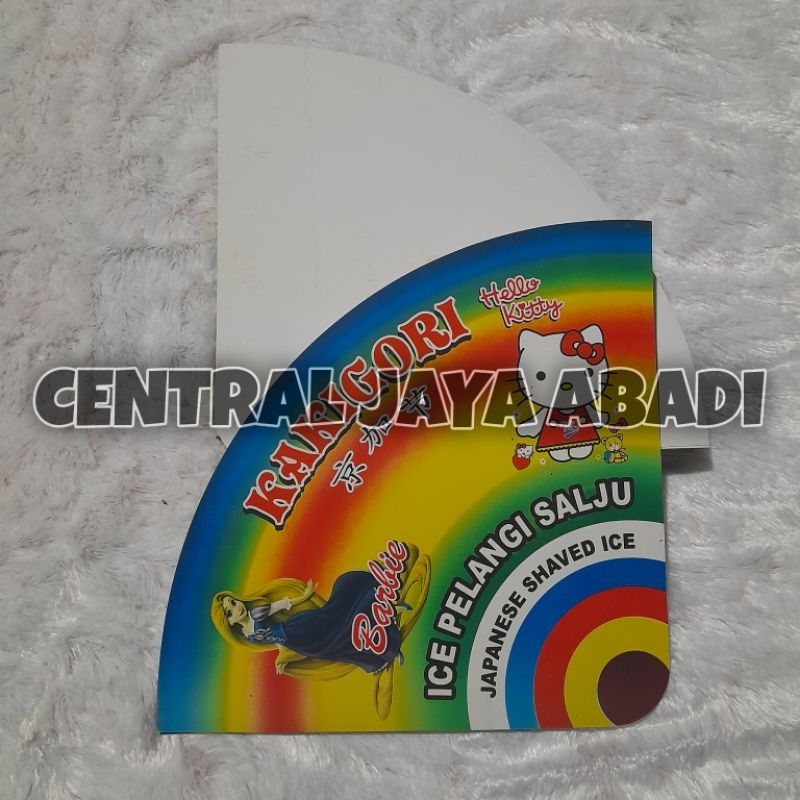 

100 LEMBAR KERTAS ES SALJU VIRAL | BUNGKUS KERTAS ES PELANGI PRODUK TERBARU | KEMASAN ES KAKIGORI MURAH BAHAN IVORY PUTIH HIGH QUALITY | CONTONG ES SERUT | CENTRAL JAYA ABADI | ARINA SHIVA GROUP 93