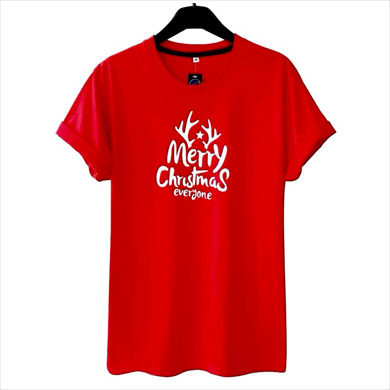 Kaos Natal Merry Christmas S-XXXXL Jumbo Big Size Oversize & Size Anak 2-8th Kaos Pria Kaos Wanita K