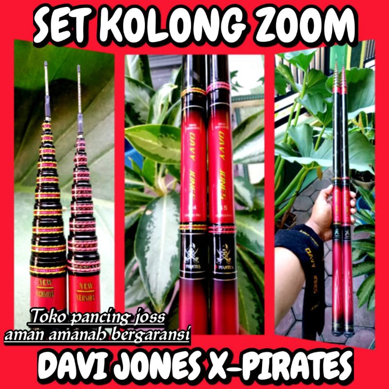 TEGEK KOLONG DAVYJONES SALAZAR XPIRATES 450 540 & DAVY JONES 450 540