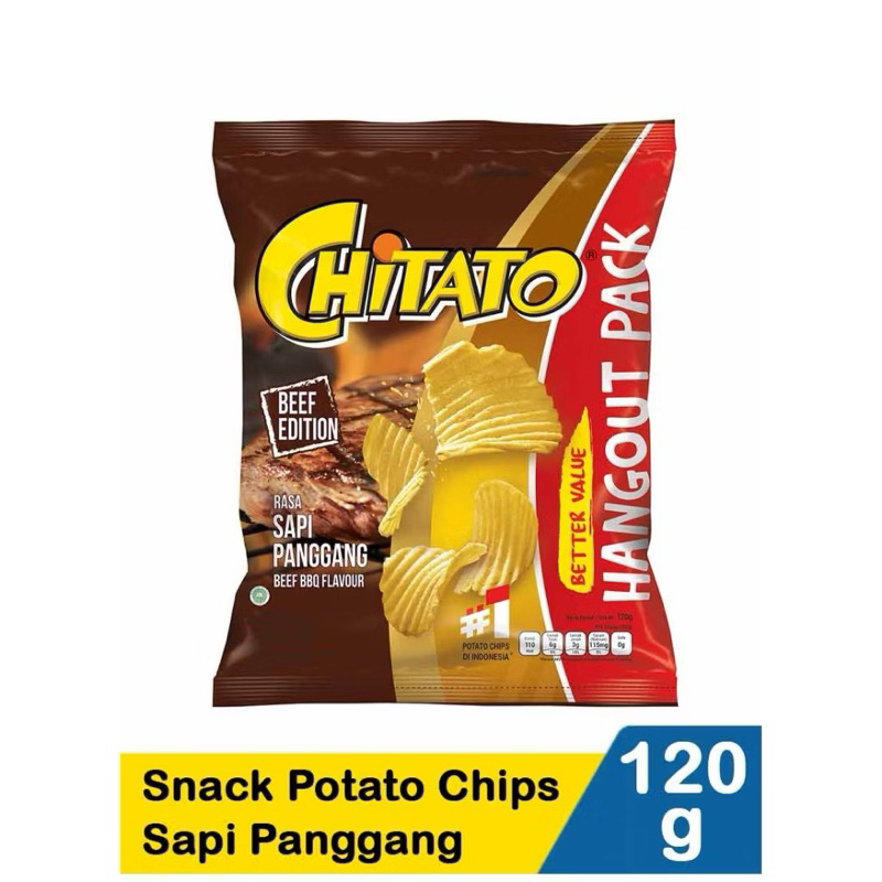 

Indofood - Chitato Sapi Panggang - Party Pack - 120 gram - Citato