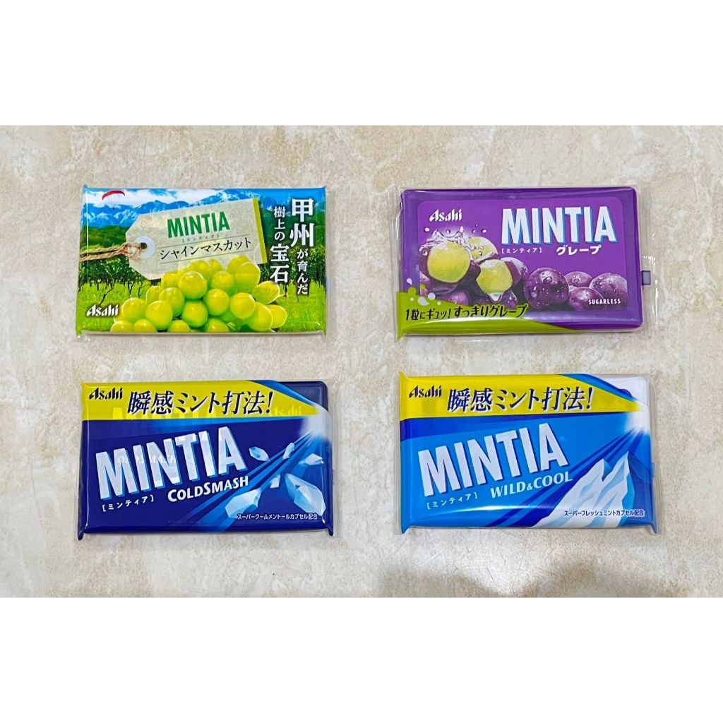 

Mintia Breeze / Mintia Sugarless / Mintia Candy/ Mintia Asahi Mega Hard & Mega Cold Jepang