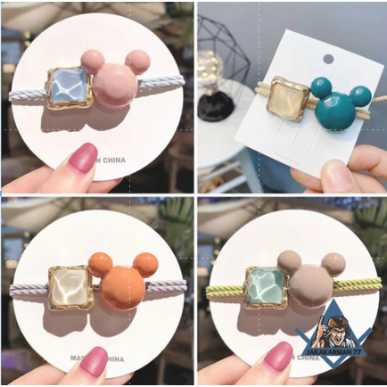 Ikat Rambut Jepet Jedai Kuncir Rambut Anak Wanita Mikey Fashion Korean Scrunchie