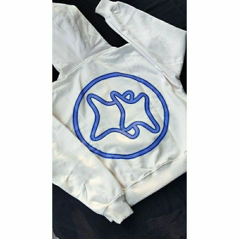 SWEATER HOODIE BOXY OVERSIZE IGNITION WHITE • CHMB PREMIUM • HODIE PULLOVER PRIA WANITA