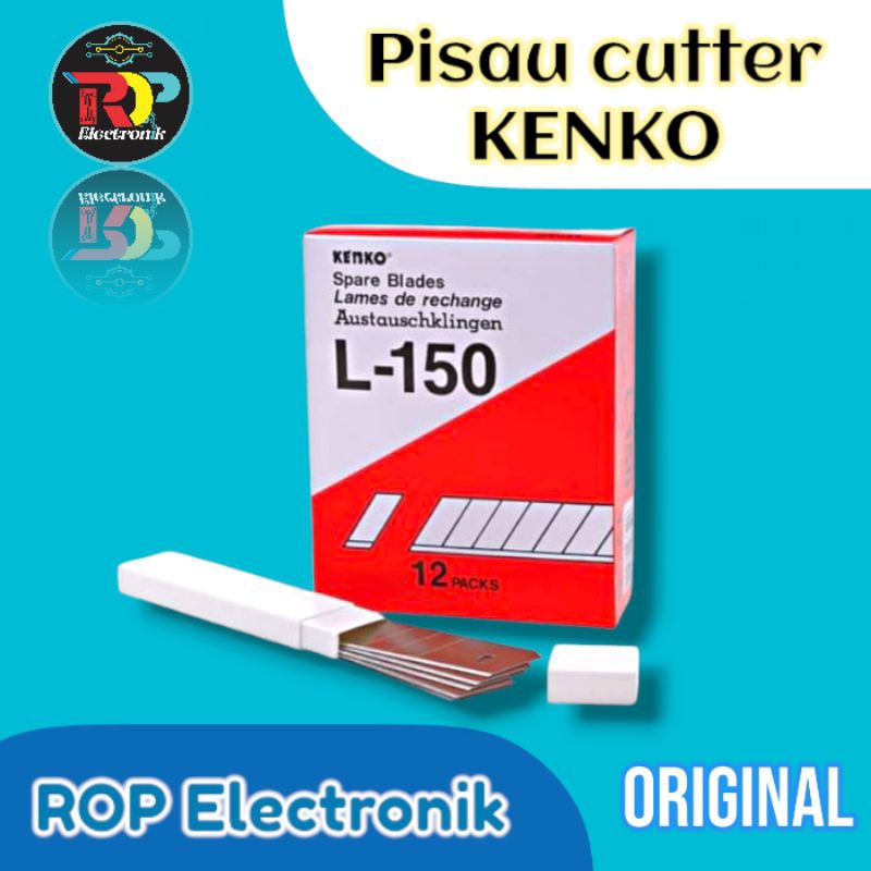 

Pisau Cutter kenko Original Harga 1 pack Murah