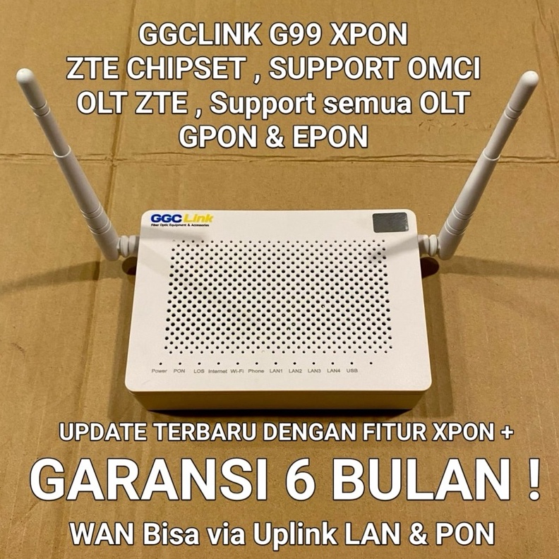 ONT XPON GGC G99 XPON New Baru EPON GPON ONU Bukan ZTE F663NV3A