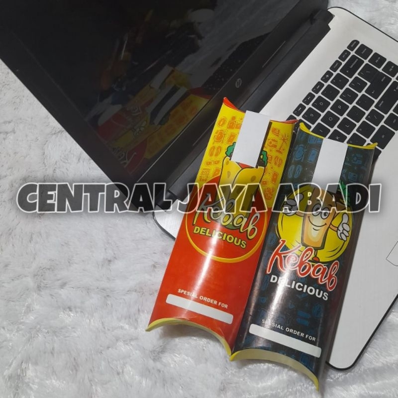 

100 LEMBAR KERTAS KEBAB TARIKAN UKURAN 24 × 9,2 BAHAN IVORY PUTIH HIGH QUALITY | KOTAK KEBAB | DUS KEBAB | KEMASAN KEBAB | BOX KEBAB PRODUK TERBARU SERI BARU | CENTRAL JAYA ABADI 2578