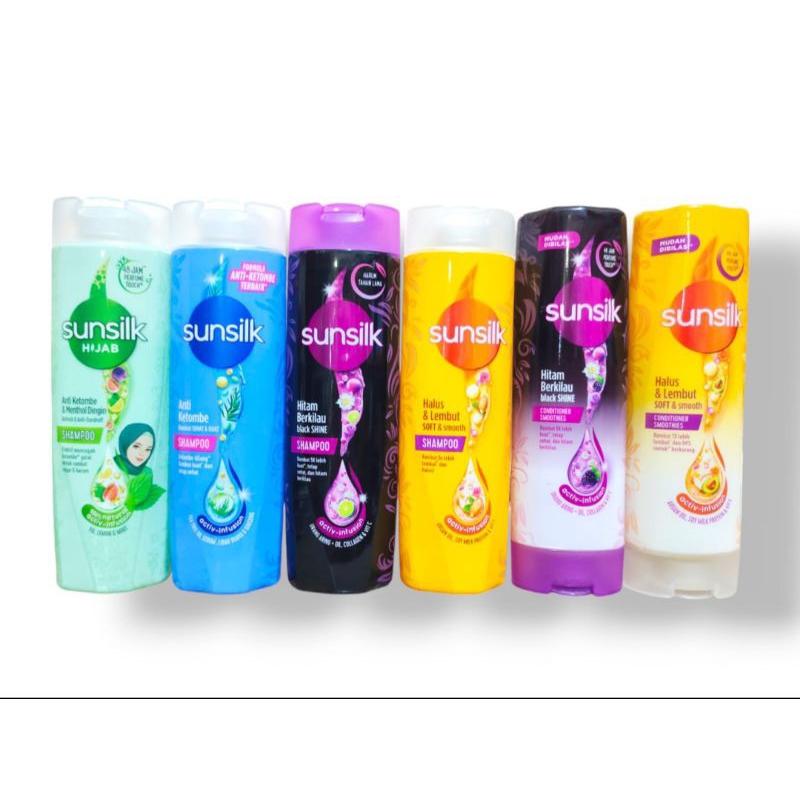 SUNSILK Shampo dan Conditioner 160ml. Sampo dan kondisioner Sunslik 160ml