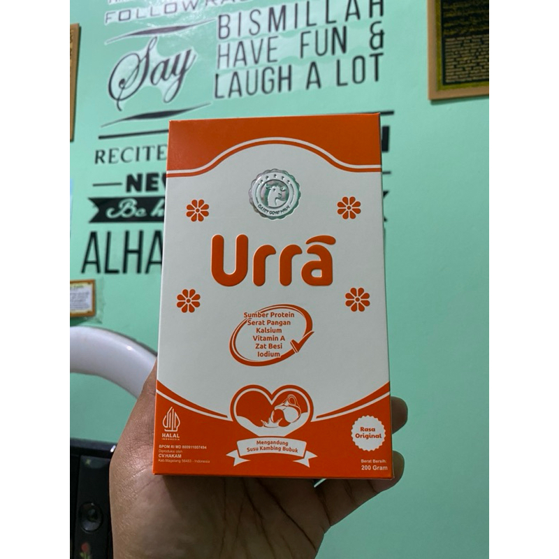 

SUSU KAMBING URRA urra ura original susu kambing etawa goat urra ura original 200 gram