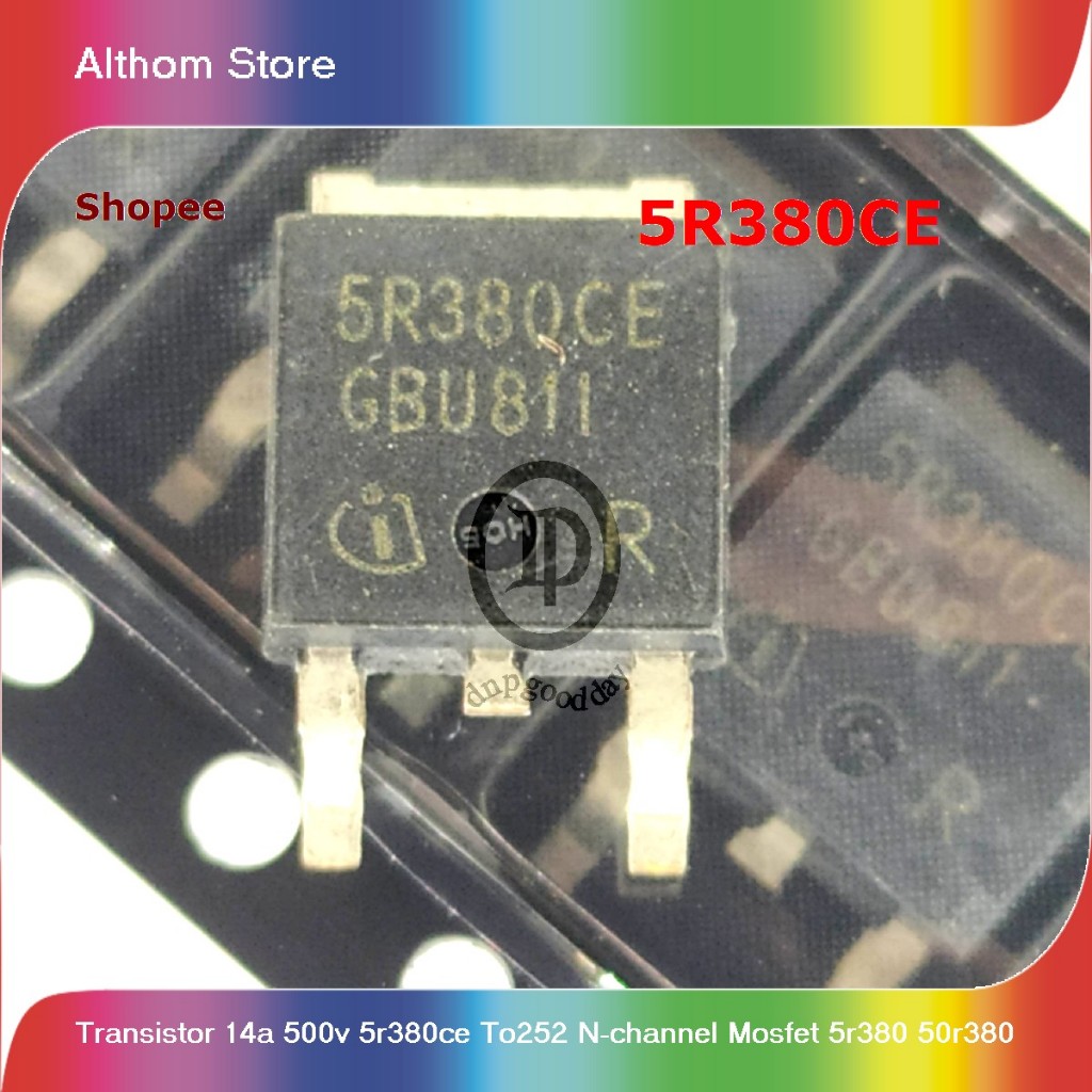 transistor 14a 500v 5r380ce to252 n-channel mosfet 5r380 50r380