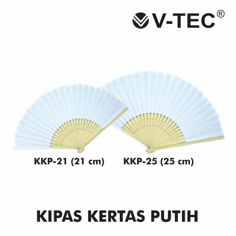 

V-TEC Kipas Kertas Putih