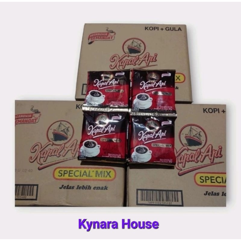 

Kapal Api Kopi Bubuk Special Mix 10x23gr (1 Dus isi 12 Renceng)