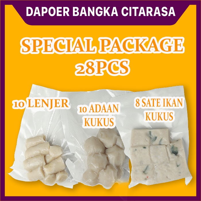 

Paket Special Best Seller 1 Pempek Ikan Tenggiri 28 Pcs