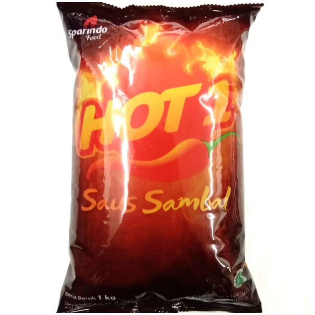 

Saos HOT-1 1kg Saus Sambal Cabe Ekonomis