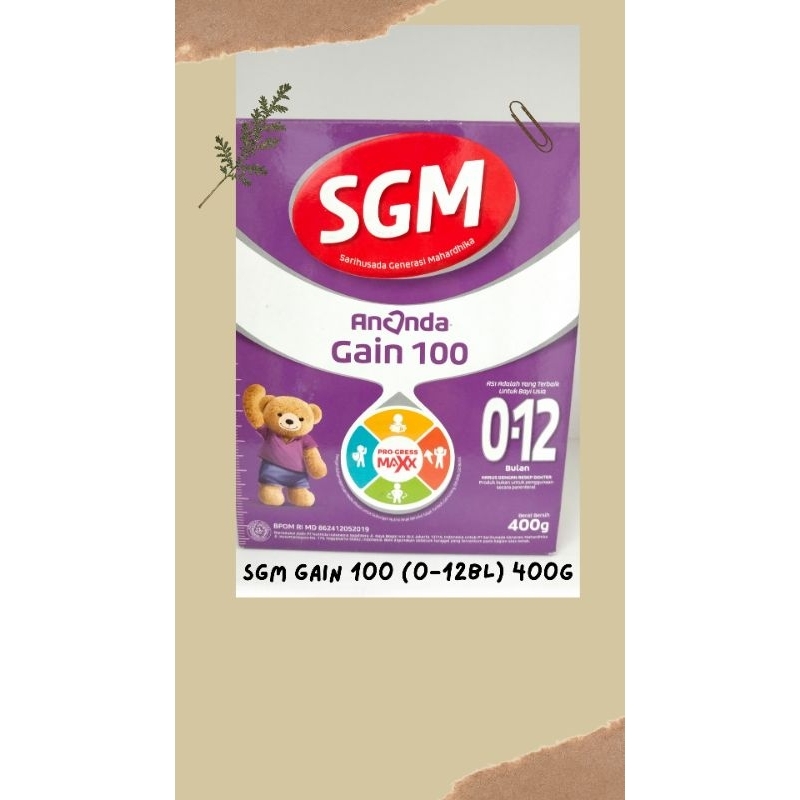 SGM ANANDA GAIN 100 400G